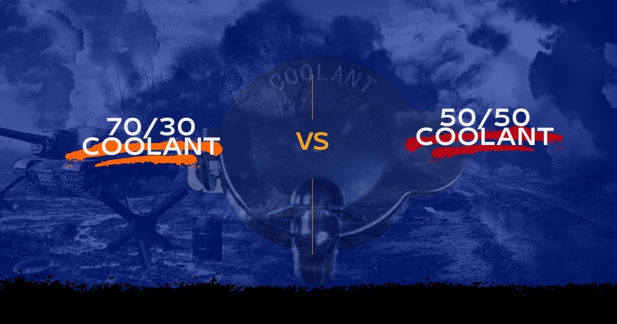 70/30 vs 50/50 coolant